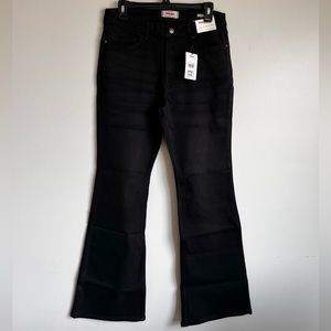 NEW!! Wrangler Black Flared Jeans